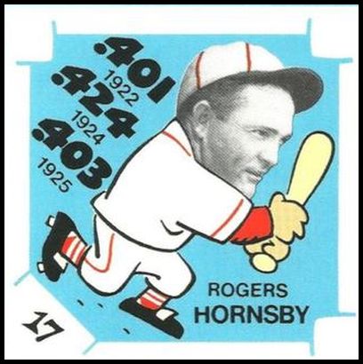 17 Rogers Hornsby